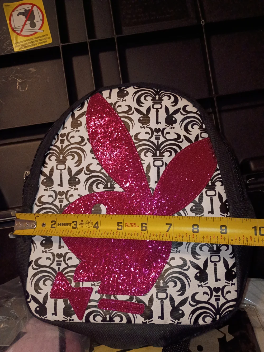 PLAYBOY  Glitter Bunny Backpack